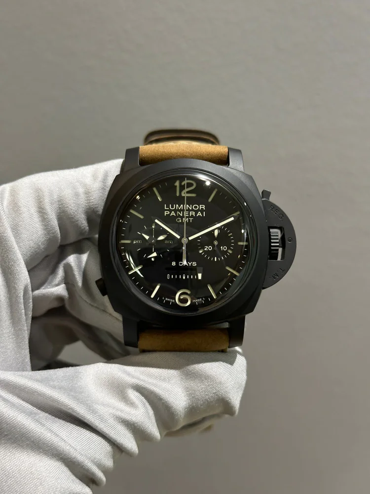 Panerai Luminor 1950 8 Days Chrono Monopulsante GMT PAM 00317